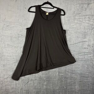 Cocomo Black Asymmetrical Tank Top